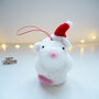Mouse Christmas Tree Decoration, thumbnail 3 of 10