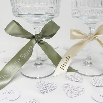 Personalised Wedding Table Confetti, 7 of 7