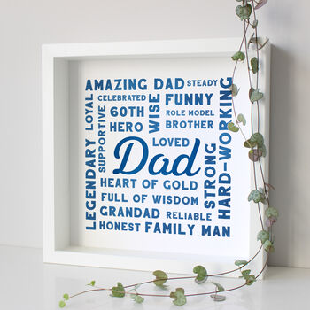 Personalised Word Art Print – Any Occasion, 4 of 5