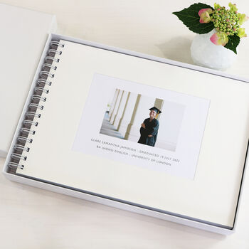 Personalised Graduation Memory Book Or Album: A4, 3 of 4