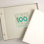 Personalised 100th Birthday Photo Album, thumbnail 2 of 12