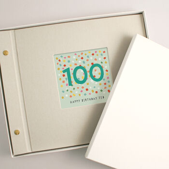 Personalised 100th Birthday Photo Album, 2 of 12