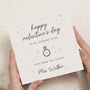 Personalised Fiancé Valentine's Card For Husband To Be, thumbnail 1 of 7