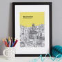 Personalised Manchester Print, thumbnail 4 of 10
