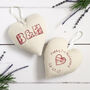 Personalised Initials Heart 40th Ruby Anniversary Gift, thumbnail 3 of 10