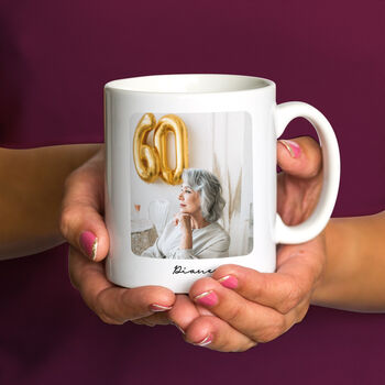 Personalised 60th Birthday Photo Mug, 3 of 4