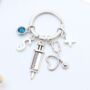 Personalised Doctor | Nurse Keyring Graduation Gift, thumbnail 1 of 9