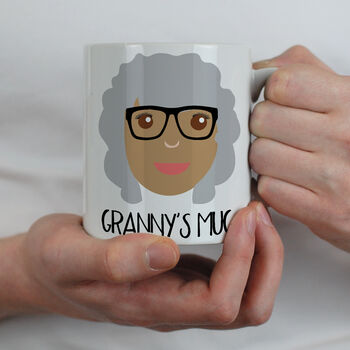 Personalised Granny Face Mug, 4 of 8