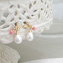 Tayma Pearl Earrings, thumbnail 5 of 5
