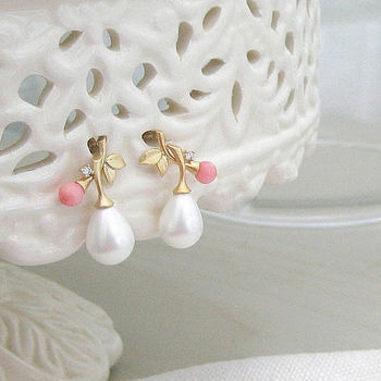 Tayma Pearl Earrings, 5 of 5