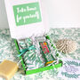 Take Time For Yourself Leafy Letterbox, thumbnail 1 of 2