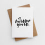 'My Bits Love Your Bits' Valentine's Day Card, thumbnail 1 of 2