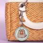 Pusheen The Cat Pizza Keyring With Mini Charms, thumbnail 2 of 5