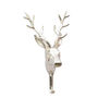 Polished Silver Wall Mounted Stag Hook, thumbnail 2 of 7