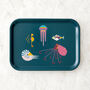 Sea Creatures Small Tray + Tea Towel Gift Set, thumbnail 3 of 8