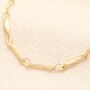 Fish Chain Necklace In Gold Plating, thumbnail 2 of 4