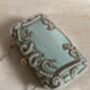 Mint Green Pearl Rectangular Clutch Bag, thumbnail 6 of 9