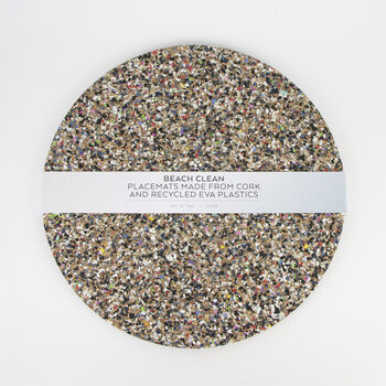Beach Clean Placemats | Round, 4 of 8