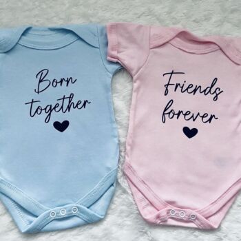 Born Together Friends Forever Twin Baby Gifts, 2 of 6