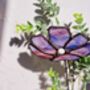 Purple Cosmos Flower Stained Glass Flowers, thumbnail 3 of 7