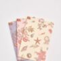 Whispering Sands Notebooks Pack Of Three, thumbnail 2 of 4