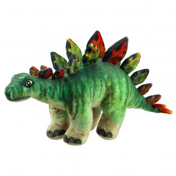 Large Colourful Stegosaurus Cuddly Toy, 4 of 4