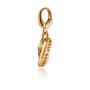 18ct Gold Running Trainer Charm Necklace, thumbnail 5 of 7
