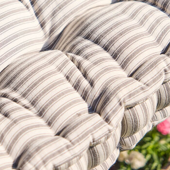 Extra Large Vintage Striped Bench Cushion, 3 of 5