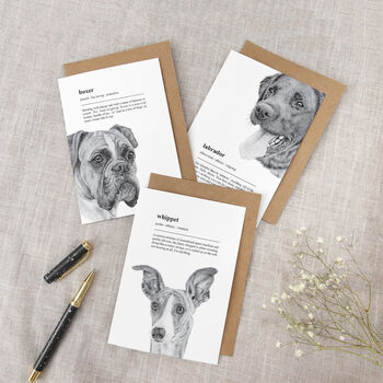 Funny Border Terrier Illustration Card For Dog Lovers, 5 of 7