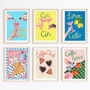 Coffee Club Croissant And Coffee Art Print, thumbnail 10 of 10