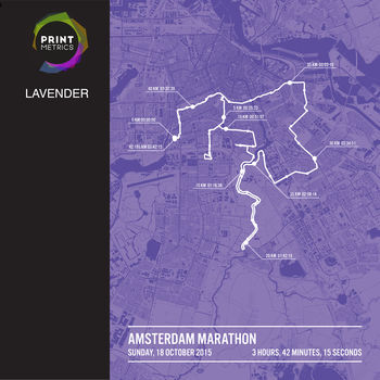 Personalised Amsterdam Marathon, 7 of 11