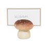 Ceramic Forest Mushroom Place Card Holders, thumbnail 2 of 2