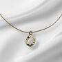 Lucky You Horseshoe 18ct Gold Plated Necklace, thumbnail 1 of 2