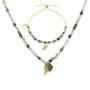 Denim Coloured Bracelet And Necklace Bundle Sets, thumbnail 4 of 5