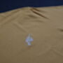 Hoy Explore Organic T Shirt Faded Mustard, thumbnail 2 of 4