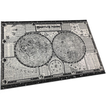 Moon Map Jigsaw Puzzle 500 Pieces, 3 of 12
