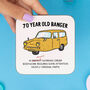 70 Year Old Banger Personalised Mug, thumbnail 3 of 3