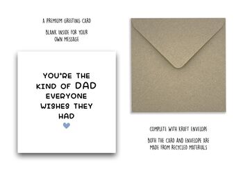 Dad Card For Birthday Or Father's Day, 5 of 7