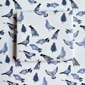 Pigeon Wrapping Paper, 2 of 5