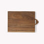 Personalised Large Natural Teak Chopping Board, thumbnail 7 of 7