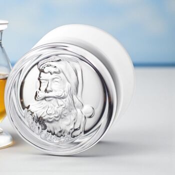 Personalised Santa Christmas Glass Tumbler, 7 of 11