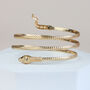 Coiled Snake Bangle, thumbnail 1 of 5