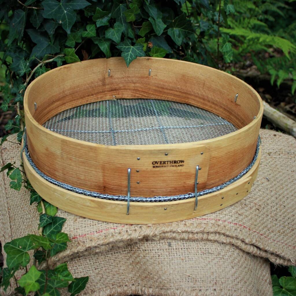 Heritage Wooden Garden Compost Sieve By The Cottage Gardener