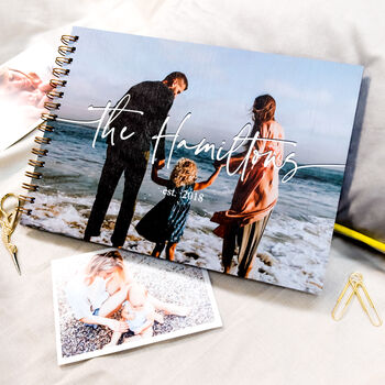Personalised Family Photo Memory Scrapbook Album, 3 of 8