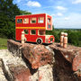 Wooden Toy Bus Playset, thumbnail 2 of 2