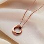 Personalised Mini Mobius Necklace, thumbnail 3 of 9