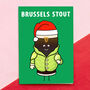 Funny Guinness Christmas Card, thumbnail 2 of 3