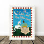 The Lion And The Unicorn Vintage Nursery Print, thumbnail 9 of 10