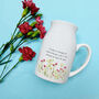 Personalised Pink Flower Vase | Gift For Friends, thumbnail 3 of 5