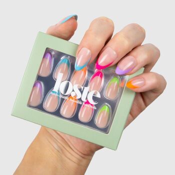 Loste Reusable Press On Nails Gift Set, Perfect Stocking Filler: Friend Zone, 2 of 6